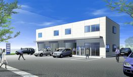 平成22年1月オープン予定の南鳩ヶ谷店外観パース